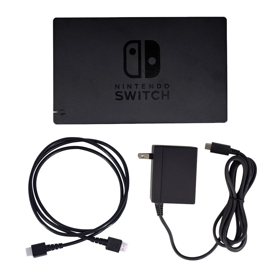 Para Nintendo Switch Base de Carga / Cable de Alimentación Adaptador de CA / CABLE HDMI Foto 3 de 4