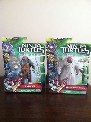 2014 Ninja Turtles Movie RAPH IN DISGUISE & Raphael - BOTH VARIATIONS  Playmates
