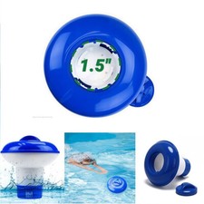 Floating Spa Chlorine Dispenser Twist Lock Cap,Adjustable Flow,Small Pool Safe