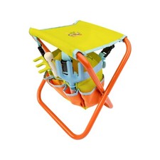 Kids Garden Set - Bella & Ben kids foldable stool, detachable garden bag & tools