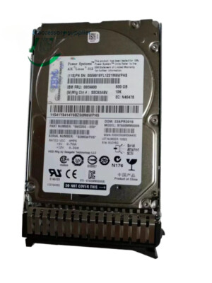 IBM ESD5 00E9900 00E9919 00E9920 600GB 10K SAS 2.5'' Power8 Hard Drive HDD