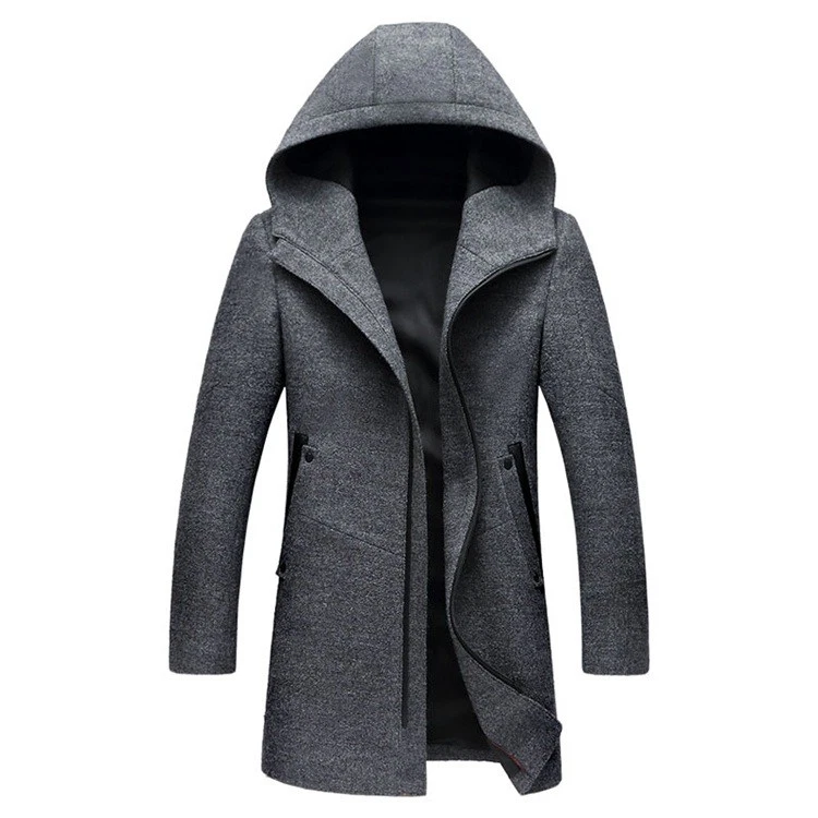 The Hooded Wool Coat