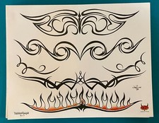 JoeLink Tribal Tattoo Flash Sheet