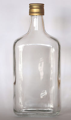 Glas Flasche Amaretto 0,7 Ltr. Schnapsflasche Likörflasche PP 31,5 Schraubdeckel