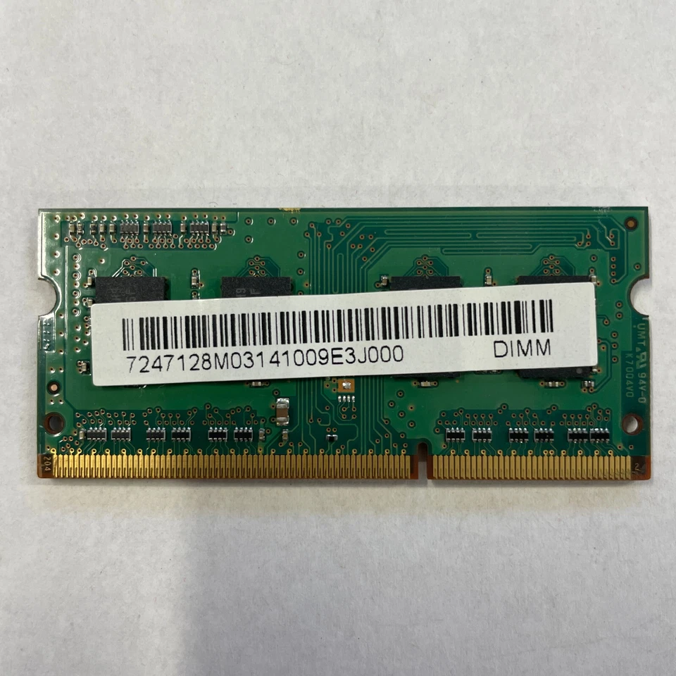 Samsung 1GB DDR3 RAM PC3-10600 1333Mhz Unbuffered SODIMM M471B2873FHS-CH9 - Image 3 of 3
