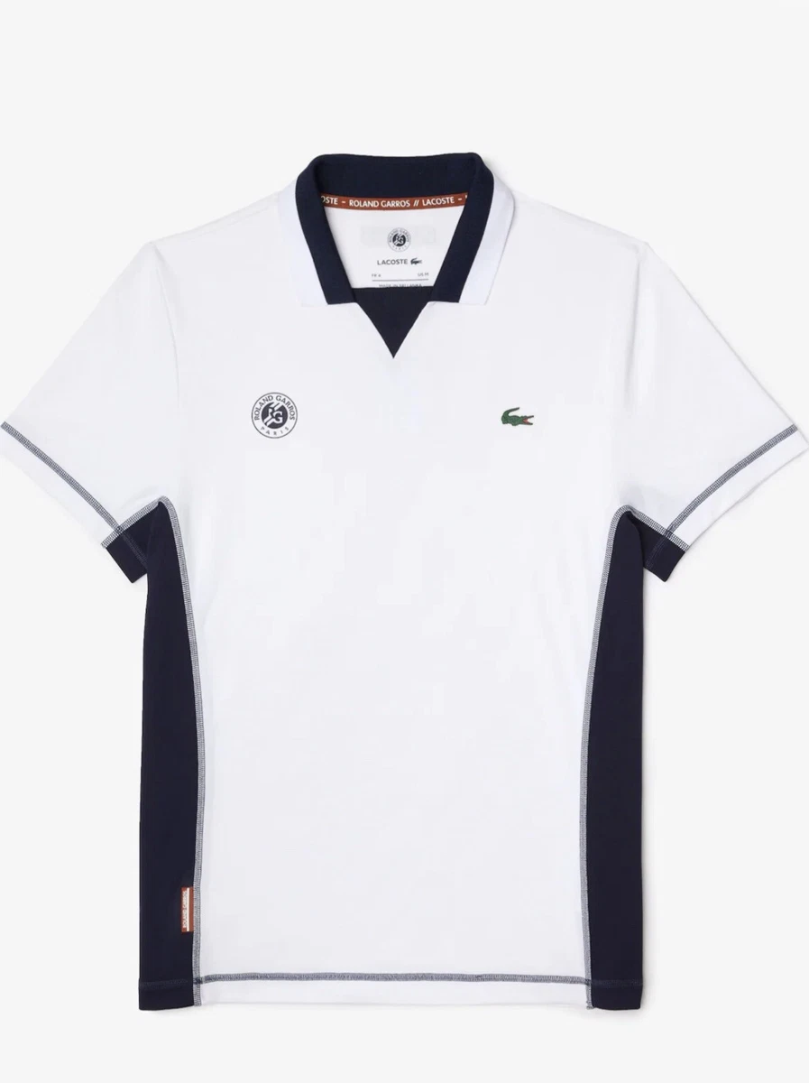 Lacoste Roland Garros Polo Shirt Medvedev Size 7 XXL NWT DH0956 eBay