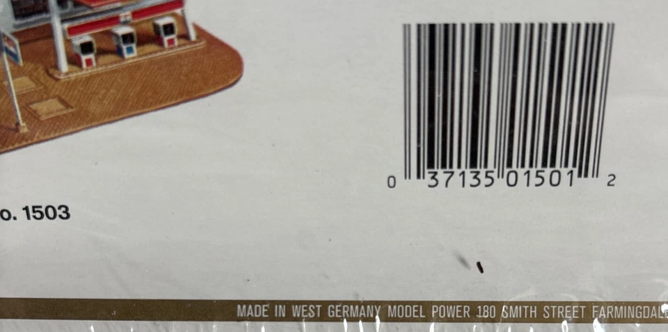 Vintage N Scale Model Power Erie R.R. Station West Germany No.1501 NEW SEALED - Image 4 of 4