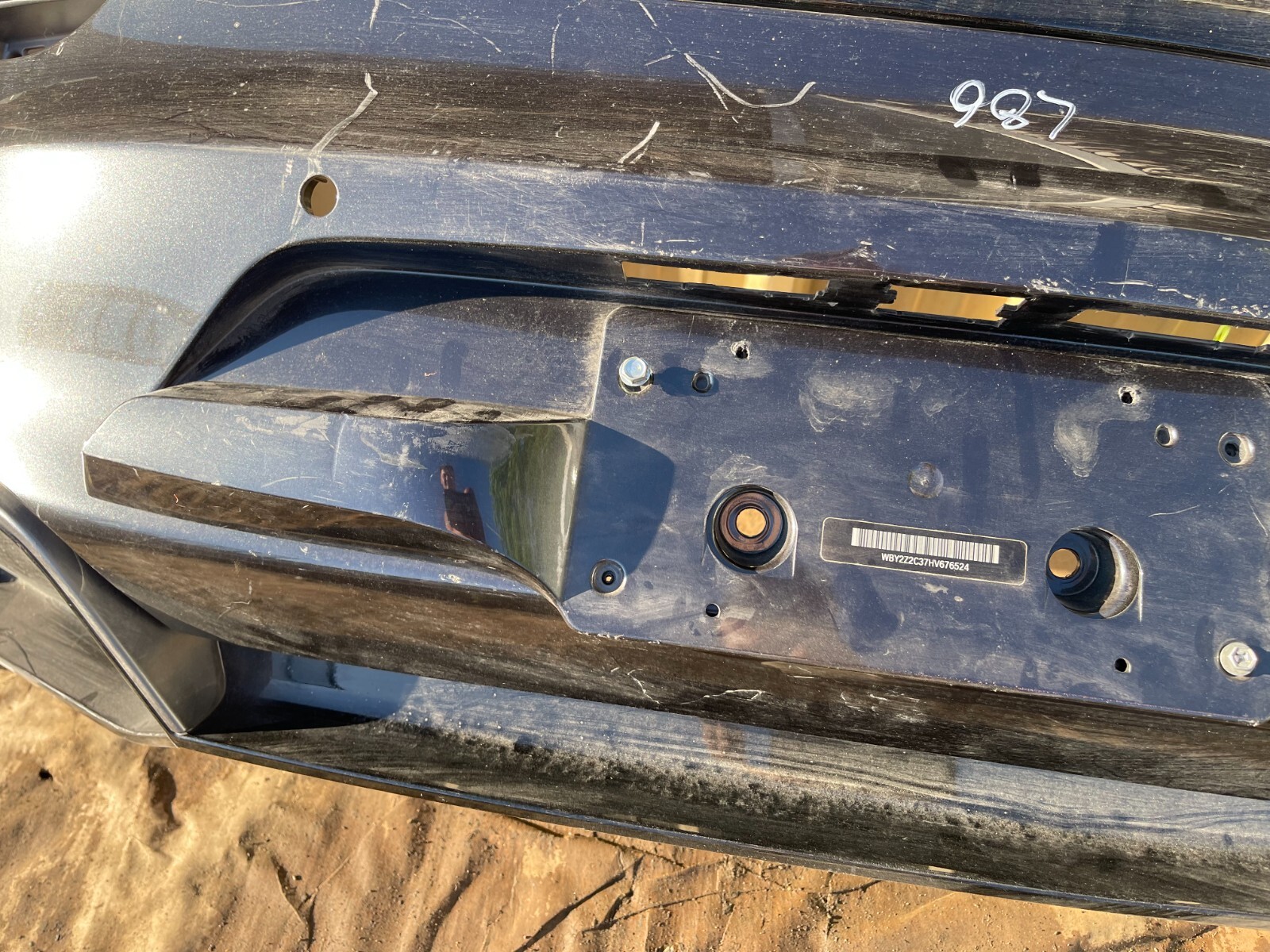 2014 2015 2016 2017 2018 2019 BMW I8 Rear Bumper OEM