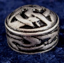 TRIBAL KNOB MADE OF METAL GUITAR / BASS with ALAN SET SCREW - MADE OUT OF METAL