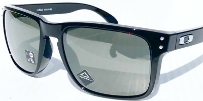 オーダー NEW* Oakley HOLBROOK XL BLACK Shiny PRIZM Black Iridium Sunglass