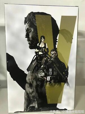 Gecco Naked Venom Snake1/6 Metal Gear Ishmel Tiger Stripe Solid Statue