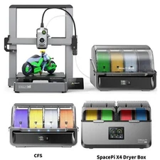 Creality Hi Combo 3D Printer 500mm/s Multi-color Print with CFS Auto-Leveling 