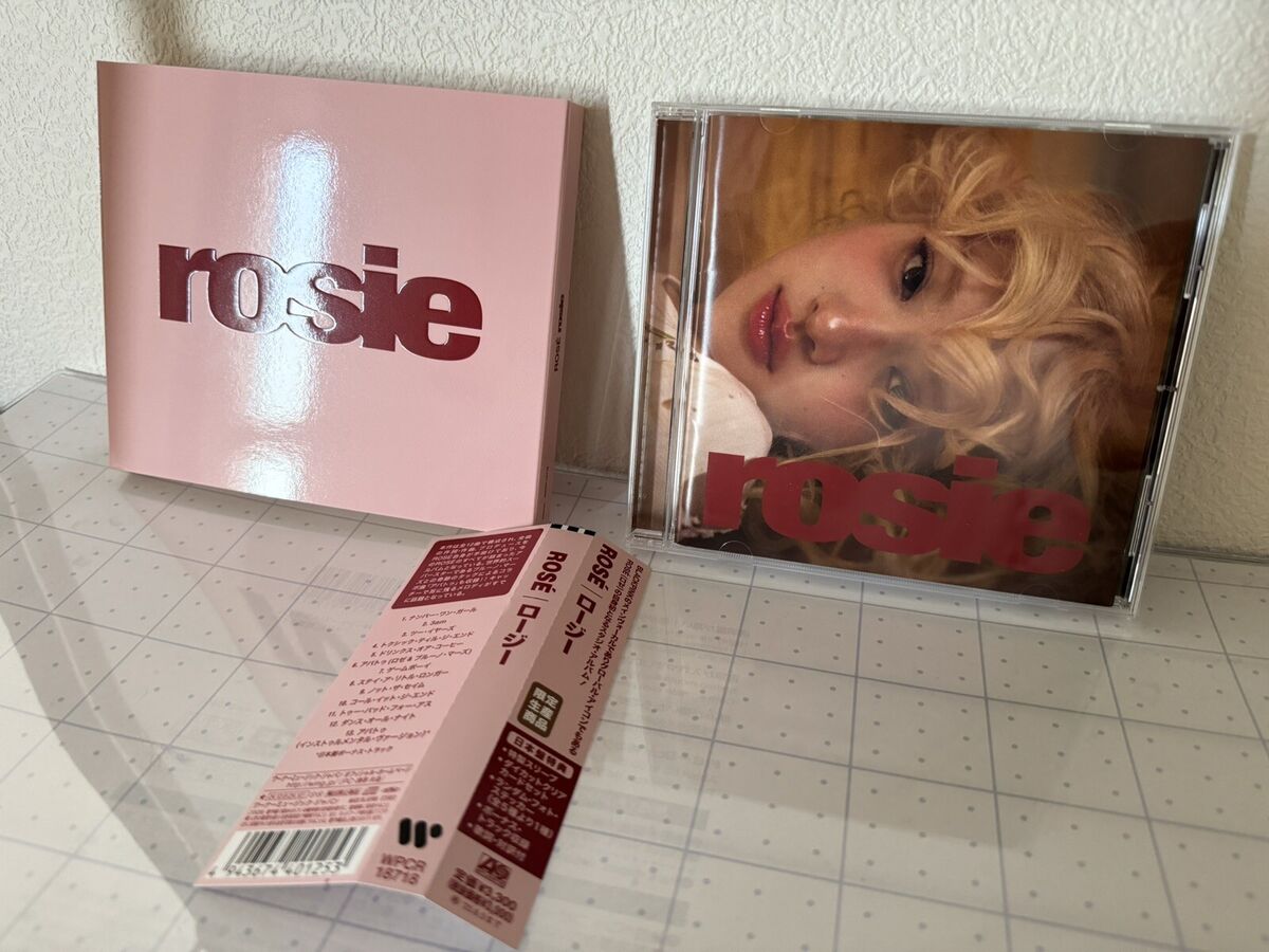 ROSE (BLACKPINK) rosie Limited Edition Japan Music CD APT ROSE (BLACKPINK) rosie Limited Edition Japan Music CD APT