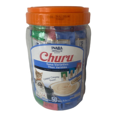 Churu Cat Treats - set of 50 - Tuna Varieties