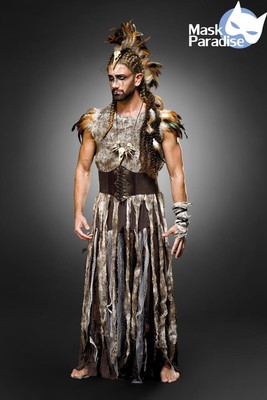 Apokalyptischer Krieger Kostümset Apocalyptic Warrior Men Herrenkostüm Fasching