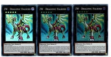 Yugioh- 3X ZW - Dragonic Halberd - Super Rare - 1st Edition - LIOV-EN040 - NM