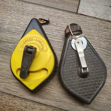 Set of 2 American Tool Speed-Line Chalk Reel 100' Made in USA