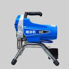 2200W Electric Airless Sprayer Spraying Latex Paint Gun Piston Pump 395