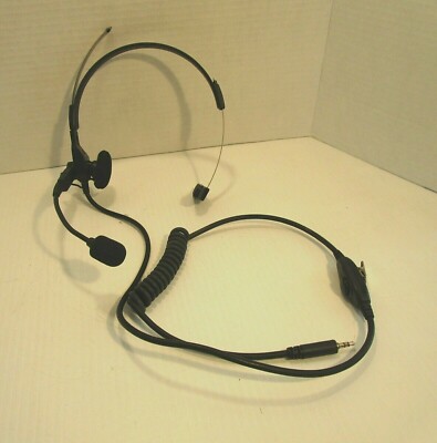 MOTOROLA NMN6245A Single Muff Headset with in line PTT For
