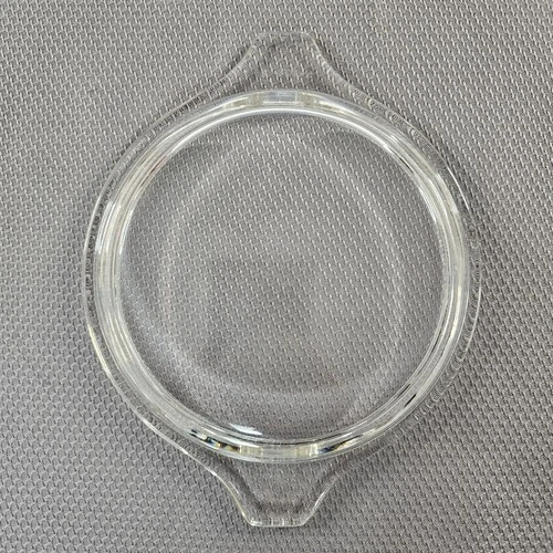 Vintage PYREX 470-C Clear Glass Lid Replacement Casserole Lid Tab Handles READ⬇