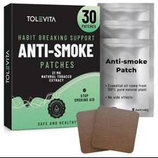 Anti-Smoke Herbal Patches 21 mg Quit Smoking Patches to Help Reduce Craving...