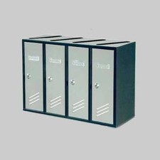 Casellario postale 1 unita - mm 130x190x340h