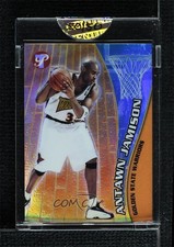 2001-02 Topps Pristine Refractor 50/50 Antawn Jamison #22 h8b