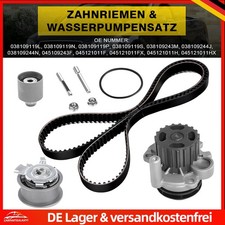 Zahnriemensatz + Wasserpumpe für VW Polo 9N Golf 5 Passat T5 1.4 1.9 TDI 5569XS