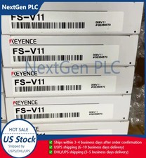 KEYENCE FS-V11 Fiber Optic Sensors FSV11 New In Box One US Free TAX