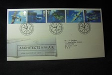 1997 Great Britain FDC  Architects of the Air  Edinburgh Scotland to Pittsfield