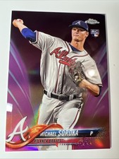 2018 Topps Chrome Update #HMT16- MIKE SOROKA Pink Refractor SP Rookie RC Card.. rookie card picture