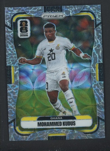 2026 Panini Prizm World Cup Mohammed Kudus Elephant Choice SSP