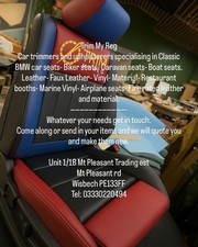 BMW E30 Leather Interior Upholstery