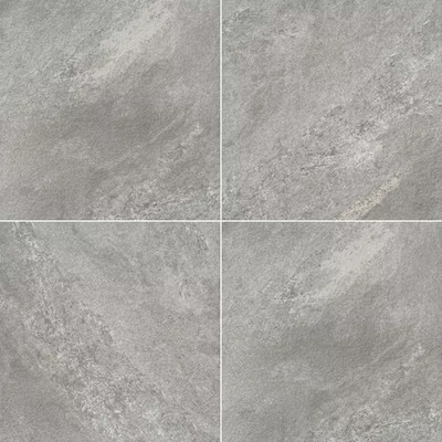 Quarzo Gray 24 In. X 24 In. X 0.79 In. Matte Porcelain Paver Tile (8 Sq. Ft. / C