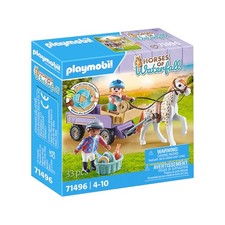 Playmobil Carrozza Con Pony 71496 PLAYMOBIL PLAYMOBIL HORSES OF WATERFALL
