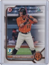 2022 Bowman 1st Edition #BPPF-26 Anthony Rodriguez San Francisco Giants