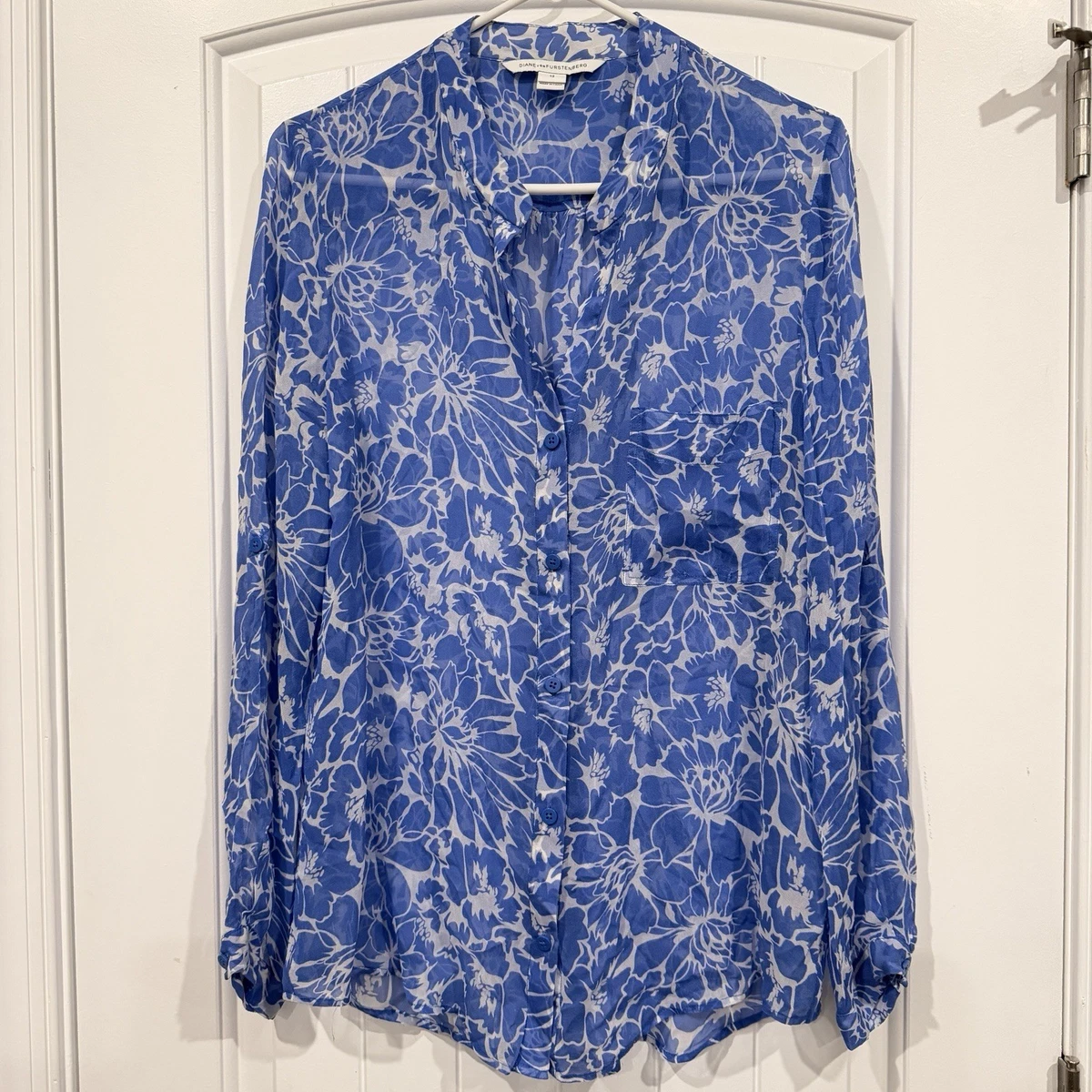DIANE von FURSTENBERG - DIANE von FURSTENBERG シルクブラウス　S  新品.未使用 Diane von Furstenberg Silk Tops for Women for sale | eBay