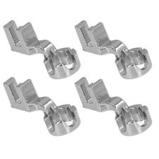 4 Pieces Ruler Presser Feet Round Open Toe Quilting Embroidery Ruler Foot