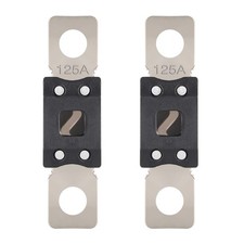 2 PCS Mega Fuse 125A MEGA/AMG/ANM High Current Strip Bolt ON Auto Fuse Part