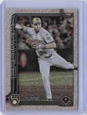 2025 Topps Update Oliver Dunn Sandglitter #US169 Milwaukee Brewers