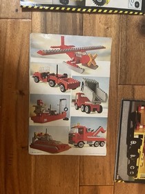 LEGO Technic 8040 Pneumatic Vintage 1985 Box + Manual & 722 & 948 Instructions