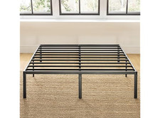 Metal Platform Bed Frame 18 Inch High Mattress Foundation No Box Spring Needed