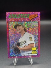 2026 Topps Heritage Nick Kurtz Pink Sparkle Chrome Parallel #275 Rookie Cup