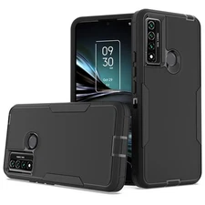 For TCL 20 XE Phone Case Magnetic Back Shockproof Hybrid Armour Tough Cover