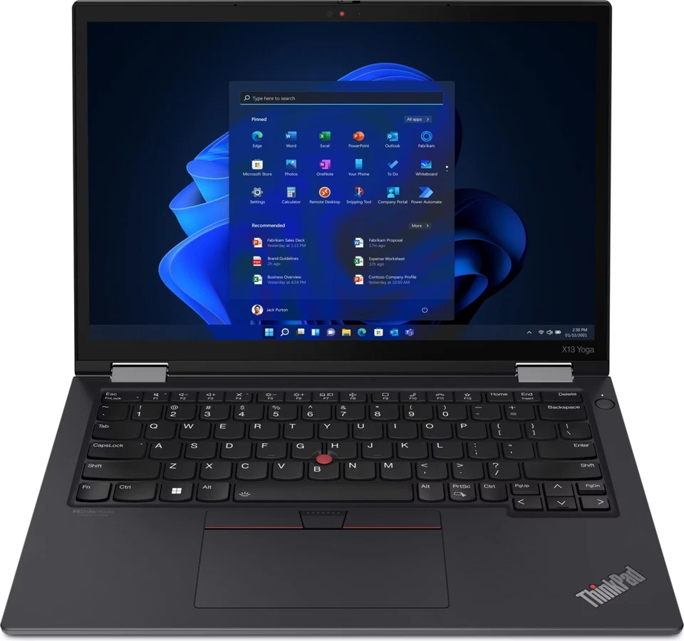 Lenovo ThinkPad X13 Yoga G3 · i5-1235U · 16GB · 512GB, foto 1 di 5