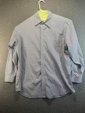 Paul Frederick Non-iron Men's Dress Shirt Long Sleeve 17.5-34