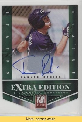 2012 Elite Extra Edition 4/25 Tanner Rahier #141 Auto READ 0b2