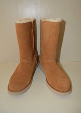 Koolaburra by UGG Sz 7 Chesnut Brown Slim Short Boot NEW NO BOX