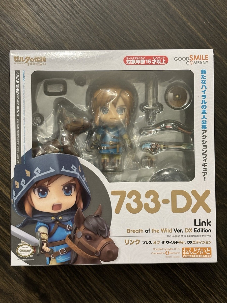 Good Smile Nendoroid 733dx Link Breath of The Wild Version Deluxe
