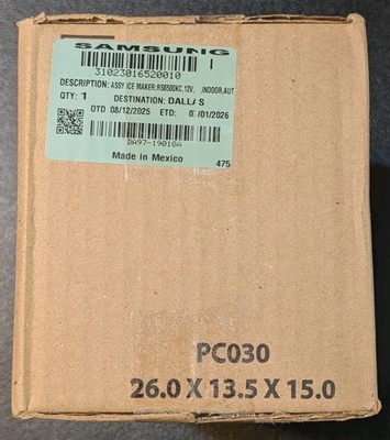 DA97-19010A - Samsung Automatic ICE Maker (Mech) Assembly RS6500KC